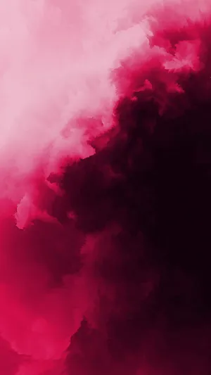 Pink Smoke Ios Default Wallpaper