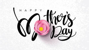 Pink Sparkley Mothers Day Card Wallpaper