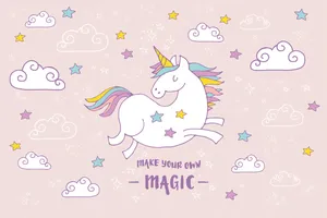 Pink Unicorn 1251 X 833 Wallpaper