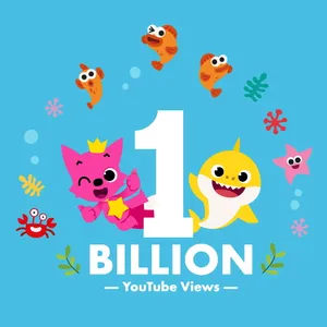 Pinkfong Baby Shark Reaching 1 Billion Views Wallpaper