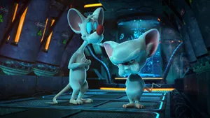 Download free Pinky And The Brain Science Lab Wallpaper 