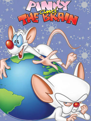 Pinky And The Brain Earth Poster Wallpaper