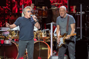 Pioneers Of Rock - The Who's Two Lead Vocalists Wallpaper