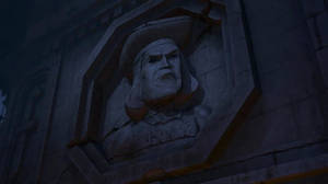 Pissed Lord Farquaad Statue Wallpaper