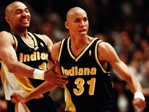 Pissed Off Reggie Miller Wallpaper