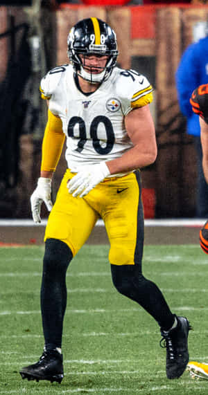 Pittsburgh Steelers Linebacker T.j. Watt. Wallpaper