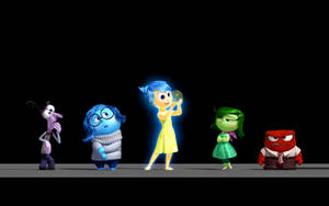 Pixar Inside Out Characters Wallpaper