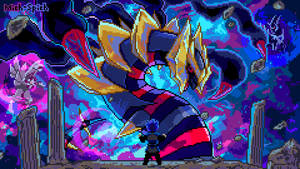 Pixel Art Giratina Wallpaper