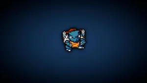 Pixel Blastoise Pokemon Wallpaper