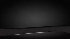 Plain Black Desktop With A Mountain Range Wallpaper