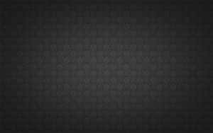 Plain Black Desktop With Elegant Patterns Wallpaper