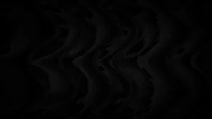 Plain Black Desktop With Wavy Patterns Wallpaper