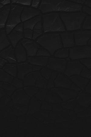Plain Black With Cracked Surface Wallpaper