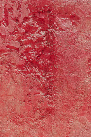 Plain Red Stucco Wall Wallpaper