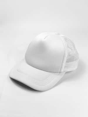 Plain White Baseball Cap Wallpaper