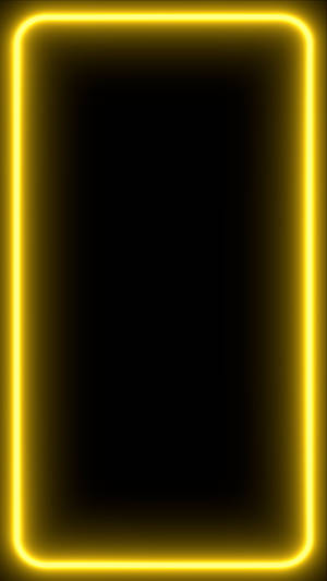 Plain Yellow Neon Aesthetic Iphone Wallpaper