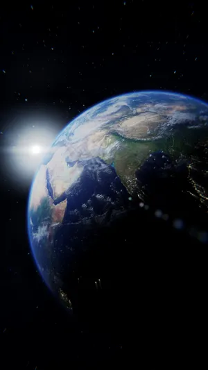 Planet Earth From Space Wallpaper