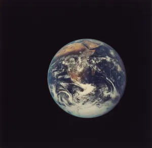 Planet Earth In Space Wallpaper