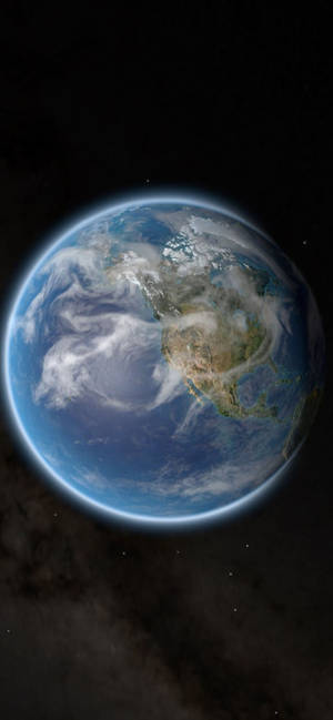 Planet Earth Ios 16 Wallpaper