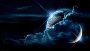 Planet Earth Surrealist Art Wallpaper