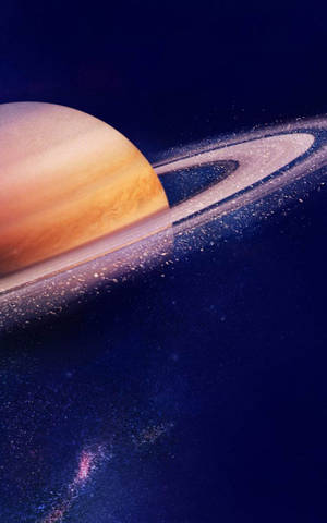 Planet Saturn Rings Wallpaper