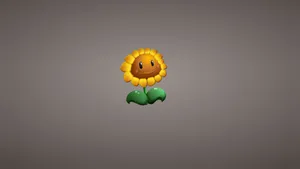 Plants Vs. Zombies Sunflower Laptop Wallpaper