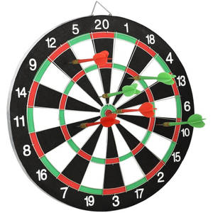 Plastic Darts And Dartboard Game Wallpaper