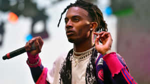 Playboi Carti Hd Microphone Wallpaper