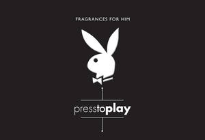 Playboy Logo Press To Play Wallpaper
