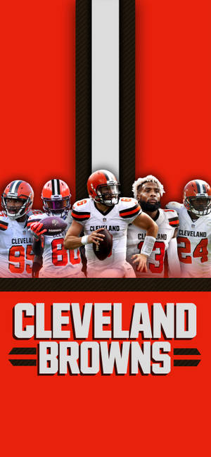 Players Of Cleveland Browns Wallpaper