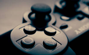 Playstation Controller Close-up Wallpaper