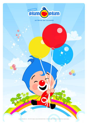 Plim Plim With Balloons Wallpaper