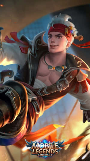 Plunderous Pirate Claude Mobile Legends Wallpaper