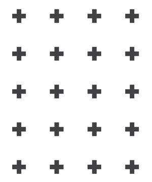 Plus Sign Pattern All White Backdrop Wallpaper