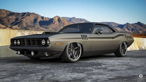 Plymouth Barracuda Muscle Car Wallpaper