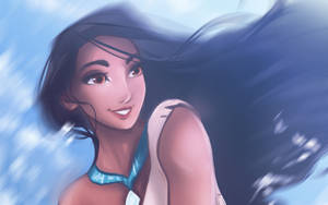Pocahontas Digital Art Wallpaper