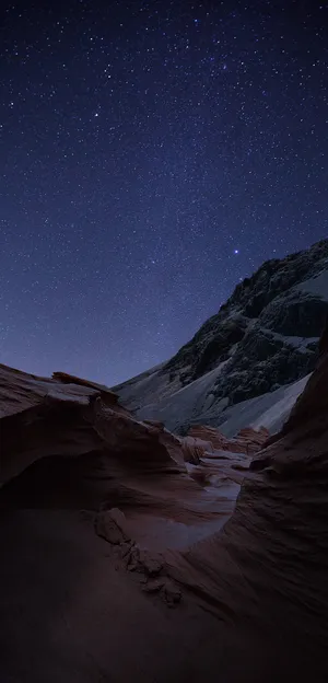 Poco X2 Landscape At Nighttime Wallpaper
