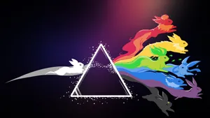 Pokémon Hd Abstract Art Wallpaper