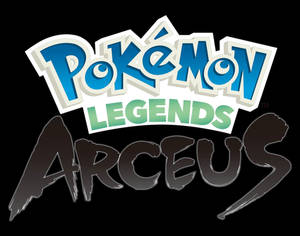 Pokemon Legends Arceus Black Poster Wallpaper