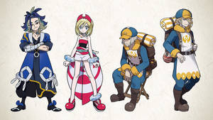 Pokemon Legends Arceus Characters Wallpaper