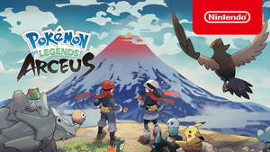 Pokemon Legends Arceus Nintendo Wallpaper
