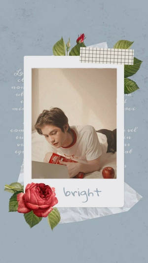 Polaroid-style Flowers Bright Vachirawit Wallpaper