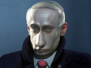 Politics Putin Cartoon Wallpaper