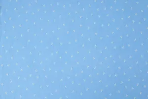 Polka Dot Hearts In Blue Wallpaper