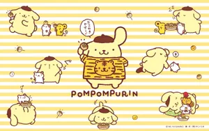 Pompompurin Variant Position Hd Wallpaper