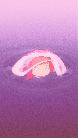 Ponyo Upon the Sea Poster - Ghibli Store