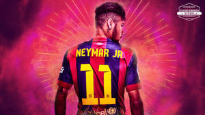 Pop Artistic Neymar Jr Artwork Wallpaper