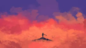 Pop Of Color Wallpaper