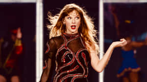 Pop Star Performance Onstage Wallpaper