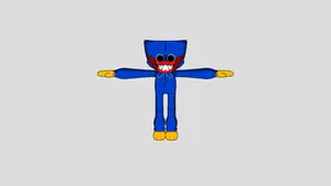 Poppy Playtime’s Huggy Wuggy Plushie Wallpaper